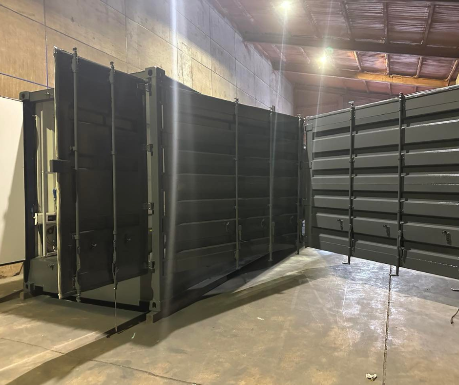 40ft Side Access Grand Prix Container